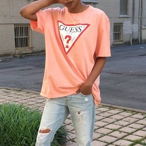 Guess Shirt Only Worn Once Pinky/ Peach